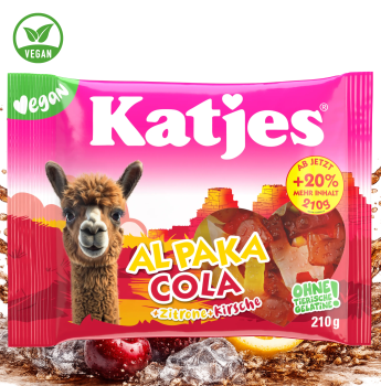Katjes - Alpaka Cola VEGAN 210g